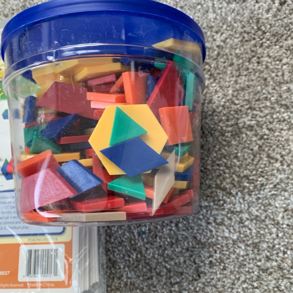 Learning Resources Pattern Block Activity Set Grades Pre-K - 3 - Picture 5 of 5